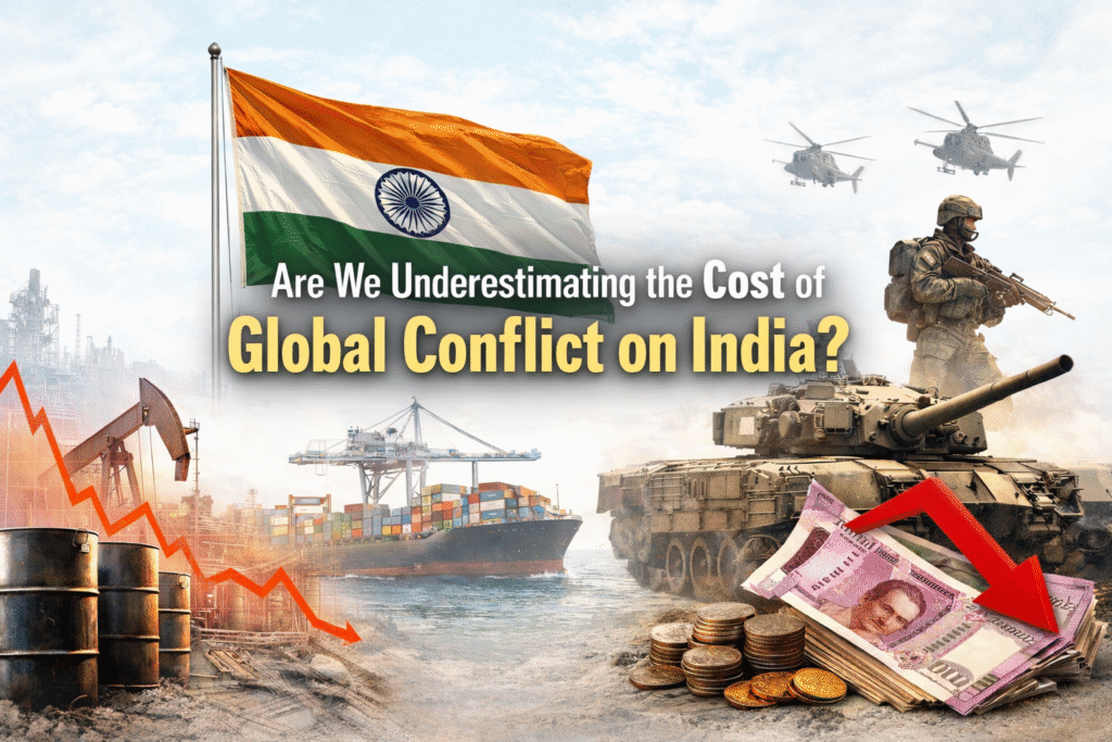 global conflict impact on India economy