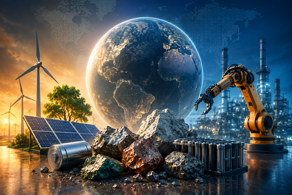 Critical minerals are becoming the foundation of modern manufacturing, powering batteries, semiconductors, renewable energy, and the next generation of industrial growth.